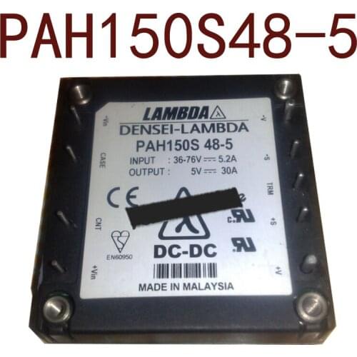 Original-- PAH150S48-5 input48V-output5Vwatt150W 30A DC/DC 1 year warranty ｛Warehouse spot photos