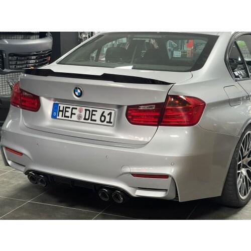 M4 style Spoiler wing for BMW 3 series trunk lid F30 M3 F80 2013 ‑ 2019