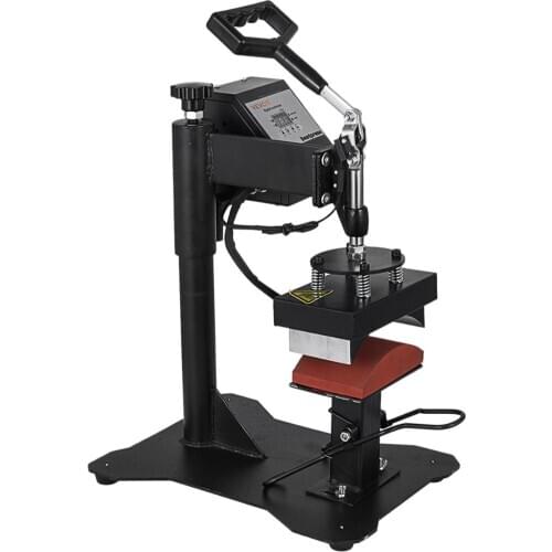 Heat Press Transfer Digital Clamshell 6" x 3" Hat Cap Sublimation Machine