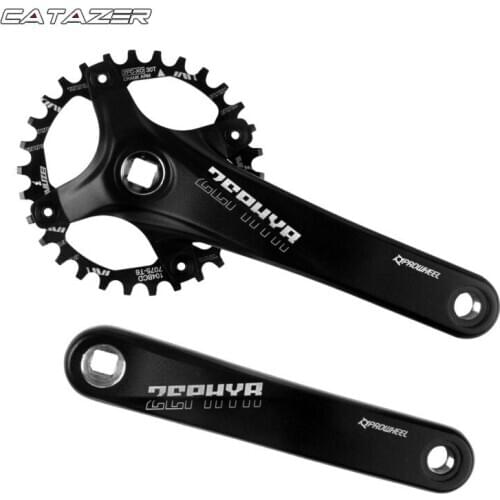 Bicycle Crank 04BCD MTB & Road Bike Square Hole 170mm 175mm Crank 32T 34T 36T 38T Round Narrow Wide Sprockets with Chain Ring