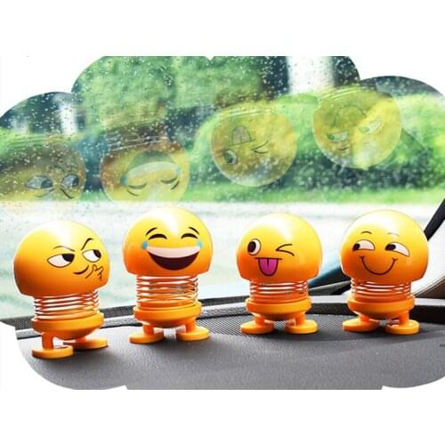 Funny Shaking Head Doll Small Ornaments Lovely Car Accessories Interior Doll Creative Car Toys Car Decoration Accessories