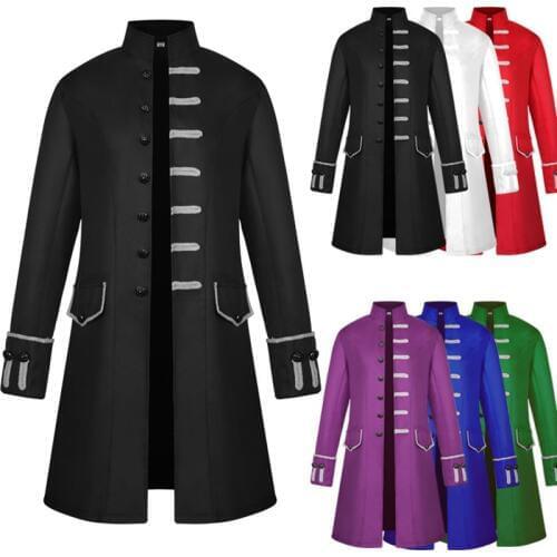 Adult Men Medieval Larp Viking Costume Leopold Gambeson Canvas Suede Turtleneck Jacket Battle Hero Outfit Winter Coat costume