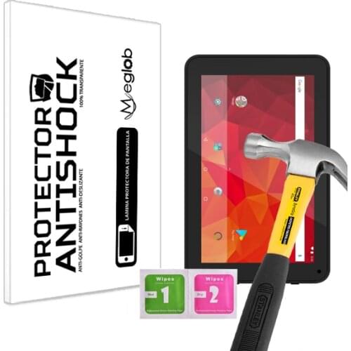 Screen protector Anti-Shock Anti-scratch Anti-Shatter compatible with Tablet Logicom M Bot Tab 71