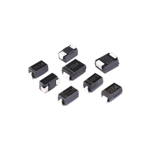 100PCS SMA Rectifier Diode 1N5819 SS14 1N5822 SS34 SR160 SS16 1N5817 SS12 SR1100 SS110 SR360 SS36 SR240 SS24 SR2100 SS210 SS310