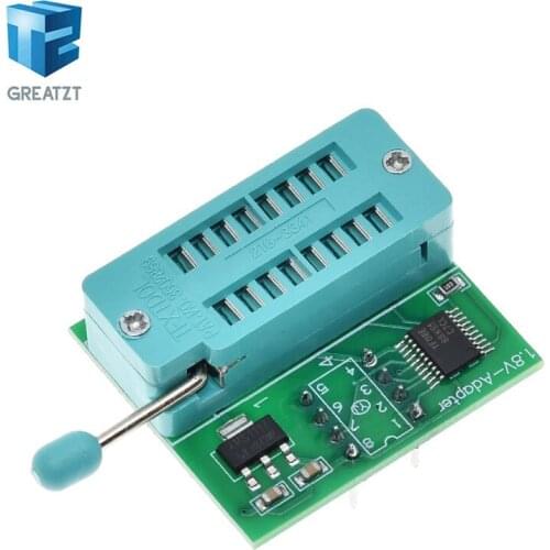 1.8V adapter for Iphone or motherboard 1.8V SPI Flash SOP8 DIP8 W25 MX25 use on programmers TL866CS TL866A EZP2010 EZP2013 CH341