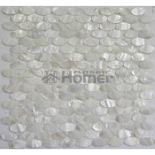 White mother of pearl tiles oval mosaic for wall mosaic tiles white oval shell tiles mother of pearl backsplash bathroom shower