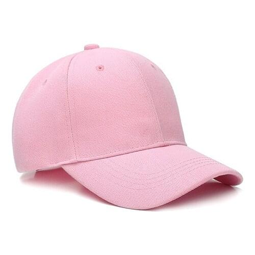 2021 New Hat Women and Men leisure joker cap spring and summer pure color light plate curved eaves baseball sunshade cap