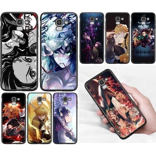 Kimetsu No Yaiba Anime Cover For Samsung Galaxy J8 J7 Duo J6 J5 Prime J4 Plus J3 J2 Core 2018 2017 2016 Phone Case