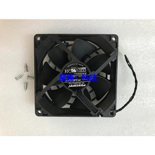 For HP Z440 Graphics Workstation Rear Chassis Fan with Screw PN:653905-001