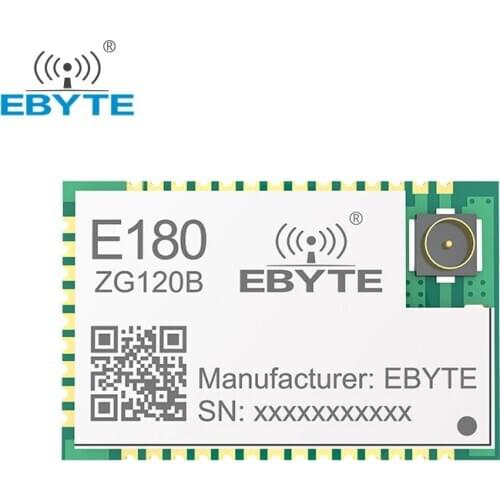 2.4G ZigBee 3.0 Wireless Module E180-ZG120B Touch Link Smart Home SMD Long Distance Rf Transceiver Module Ebyte CE FCC RoHS