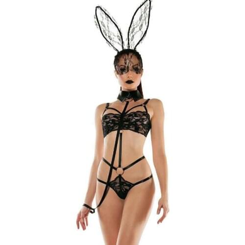 Womens Sexy Intimate Lingerie Set Sexy Exotic Maid Costume Role Playing Erotic Bedroom Cosplay Party Costume