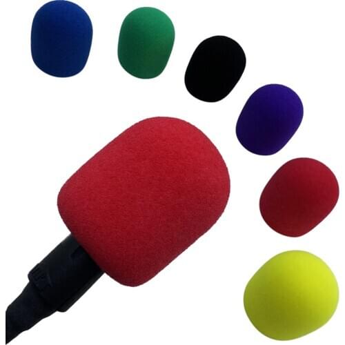 INeedKit Headset Microphone/ Lavalier Windscreen Foam Cover Compatible with Logitech, Razer, HyperX Cloud, SteelSeries (6Pcs)