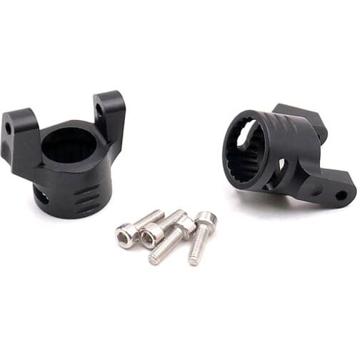 NEW 2pcs Metal Front C Hub for 1/8 RC Rock Crawler Axial RR10 Wraith RR10 90018/20/31/48/53 RC Car Upgrade Parts