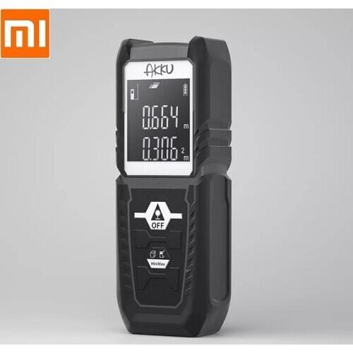 Xiaomi AKKU 50M Handheld Laser Rangefinder Distance Area Measure Diastimeter Ranging Electronic Ruler Digital Meter