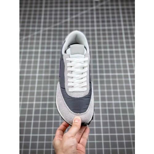 Quheng Daybreak SP Leather Suede sports shoes Retro Waffle Casual Simple Fashion Comfortable Sports Shoes
