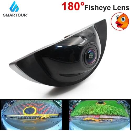 Smartour 180 Degree Fisheye Ccd HD Car Front Logo Camera Positive For Volvo XC90 XC60 XC40 2019 2021 S60/S90/V60/V90/ 2020