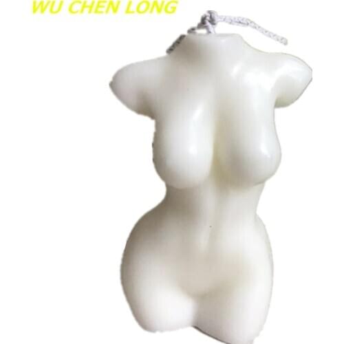 WU CHEN LONG Modern Art Body Candle Cute Female Candle Ballet Beauty Leg Candle Wax Home Decor R5671