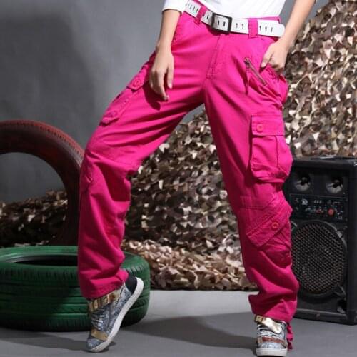 2021 New Style Male and Female Couples Trousers Autumn Winter Women Cargo Pants Mens Joggers Hip Hop Jeans Many Pockets
