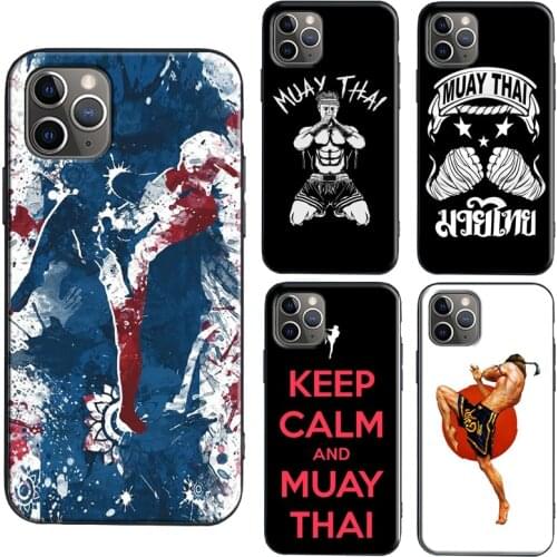 Muay Thai Knee Case For iPhone 11 12 Pro Max mini SE 2020 6S 8 7 Plus X XR XS Max Back Cover Shell
