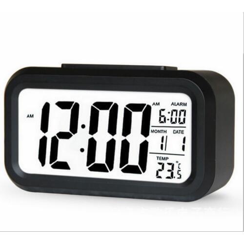 Hot sale LED Digital Alarm Clock Backlight Snooze Mute Calendar Desktop Electronic Bcaklight Table clocks Desktop clock