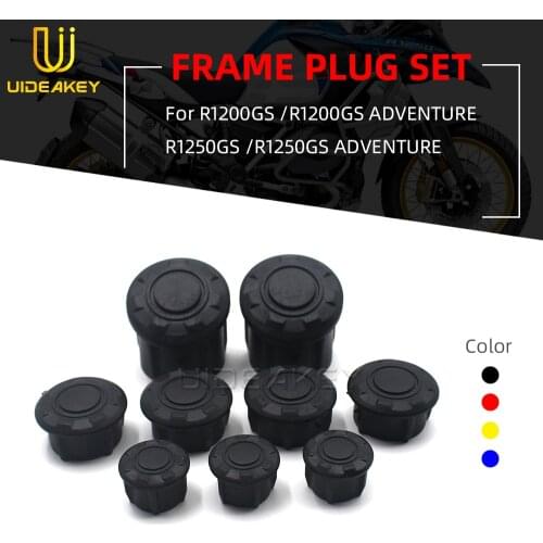 For BMW R1250GS LC R1250 GS Adventure R1200GS ADV 2013-2021 Motorcycle Decorative Frame Hole Cover Caps Plug Cap Set HP Version