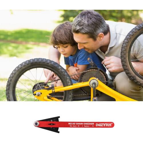 Bike current meter Bicycle Bike Chain Checker Wear Indicator Measuring Instrument Gauge Repair Checker Road Bike Accessories