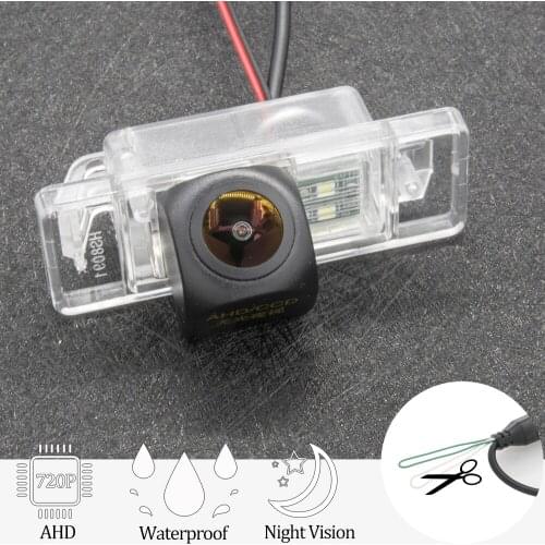 AHD 1280*720P Vehicle Rear View Camera For Citroen C4 2004-2018/C5 MK2 2007-2017 Car Parking Backup Mirror Monitor Wireless Kit