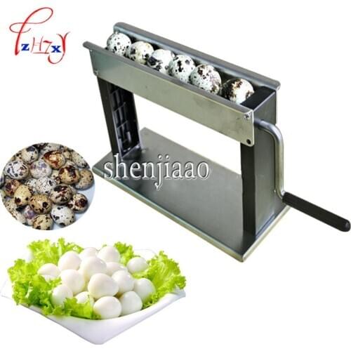 Quail egg sheller machine high-efficiency design handy domestic quail egg machine puncher huller machine sheller machine
