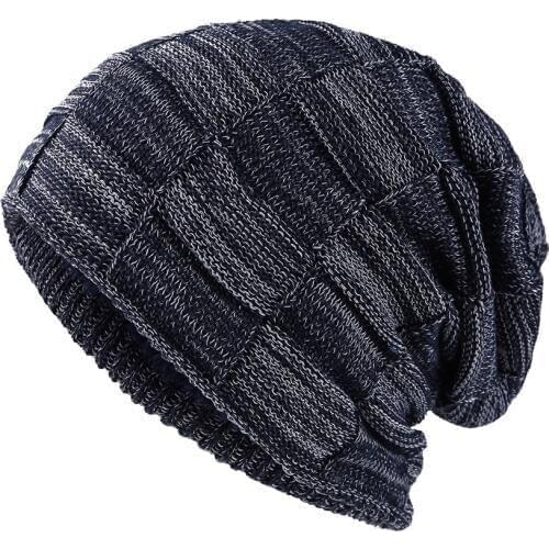 2019 Stylish Skullies Beanies Winter Men Hat Thick Warm Winter Men Hat Thick Caps Beanies Cap Winter Mens Hats gorros