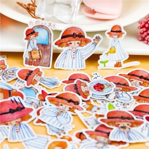 36pcs Creative kawaii Japanese Cruel plot sushi scrapbooking stickers /decorative sticker /DIY craft photo albums/Children