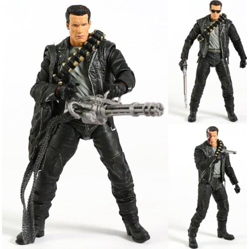 NECA Terminator 2: Judgment Day T-800 Arnold Schwarzenegger Action Figure Collectible Model Toy