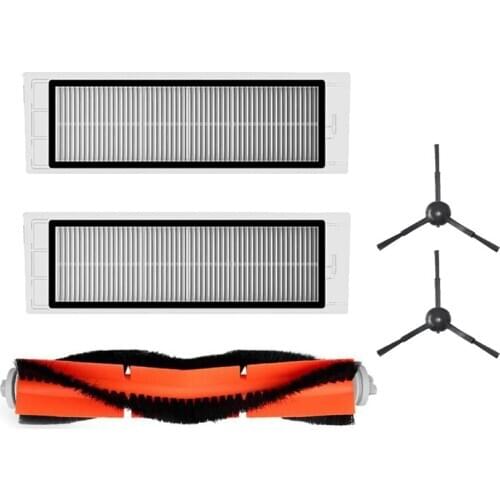 Suitable For Xiaomi Robot Vacuum Cleaner Spare Parts Kits Side Brushes Hepa Filter Roller Brush Replacement