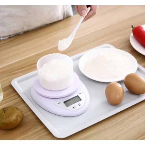 5kg/1g Portable Digital Scale LED Electronic Scales Postal Food Balance Measuring Weight Kitchen LED Electronic Scales