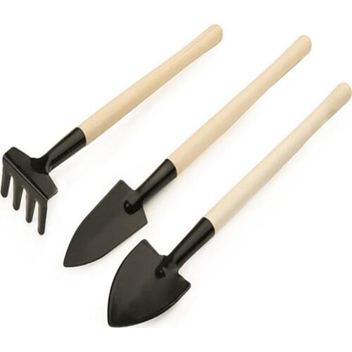 Gardening 3PCS Mini Small Shovel / Rake / Spade Succulent Plants Potted Flowers Home Balcony Tool Set