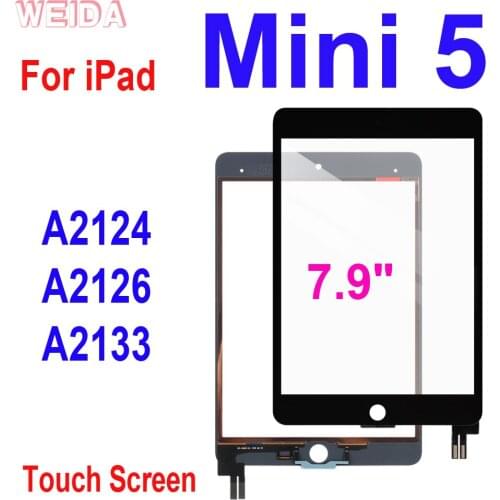 7.9" Touch For iPad Mini 5 Touch Screen Mini5 5th Gen Digitizer For iPad Mini 2019 A2124 A2126 A2133 Touch Screen Glass Panel