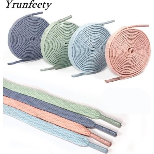 2020 New Fashion Unisex Flats Shoelaces for AJ/AF Shoelaces Off Sneaker White Shoes Laces for Women and Men Shoelace 4 Colors