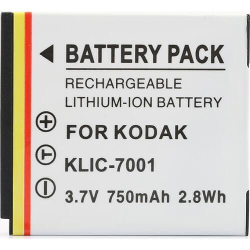LANFULANG KLIC-7001 Replacement Lithium-Ion Battery for Kodak EasyShare M320 M340 M341 M753 M763 M853 M863 M893 M1063 V705 V750