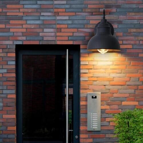 Retro outdoor wall light aluminum waterproof IP55 garden light outdoor garden balcony light