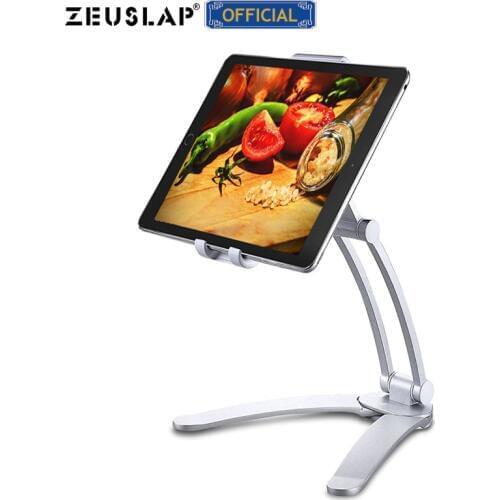 Universal Tablet Desktop Stand For iPad 7.9 9.7 10.5 11inch Metal Rotation Tablet Monitor Holder For ZEUSLAP Portable Monitor