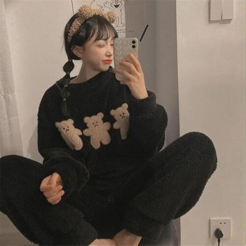 YKANGS Womens Plush Pajamas