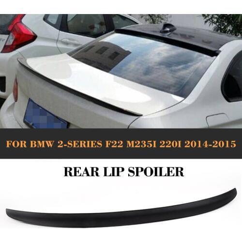 ABS Rear wing Spoiler for BMW F22 M235i 220i 228i 235i 2014 2015 2016 Auto Racing Car Styling Tail Trunk Lid Lip Wing