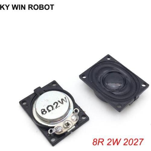2PCS/Lot LCD Monitor/TV Speaker Horn 2W 8R 2027 2720 Loud speaker 8 ohms 2 Watt 8R 2W 20*27MM thickness 6.3MM