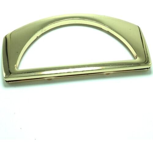 2pc New Fashion Style Metal Bag Handle Replacement DIY Handbag Purse Frame Bag Accessories