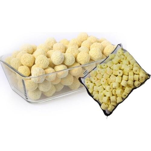 500g Aquarium Bio Fish Tank Filter Ceramic Ball Nitrifying Bacteria House Filter Media Fish Plant Tank Filter Accessories