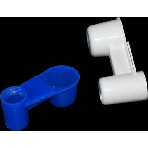 1 pcs animal automatic drinking fountain bird pigeon drinking automatic double mouth pet automatic bird water dispenser