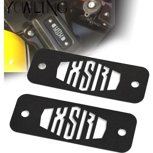 For Yamaha XSR900 2016 2017 2018 2019 2020 2021 Motorcycle Accessories Fuse Box Top Cover Plates decorative sheet flake XSR 900