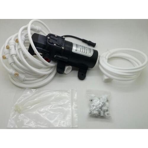 E0242 Low Pressure Watering & Irrigation Garden Spray System & 12v small misting pump