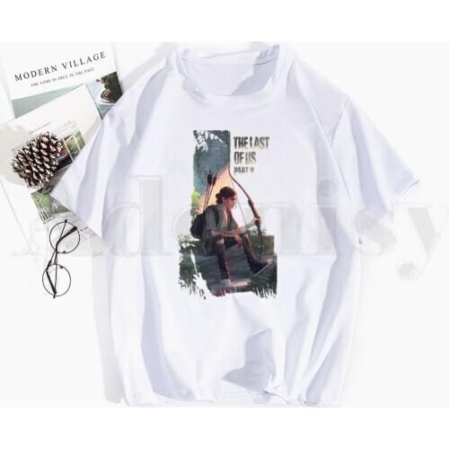 The Last Of Us Part II 2 Firefly Light Joel Ellie T Shirts Tops Tees Men Women Short Sleeve Casual T Shirt Streetwear Funny