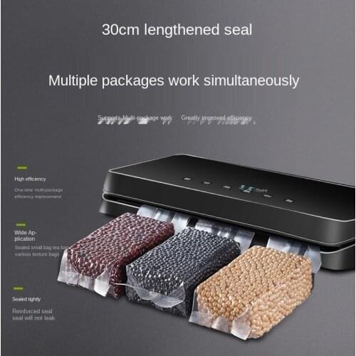 Food Preservation Box Automatic Packaging Household Vacuum Sealing Machine Plastic Bag Kitchen Supplies Vacuum Storage Machine