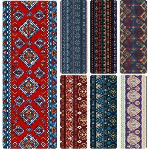 Customized Name Yoga Mat Geometry Art Natural Rubber Home Yoga Pilates Mat Personalized Yoga Lovers Gift Fitness Exercise Tapete